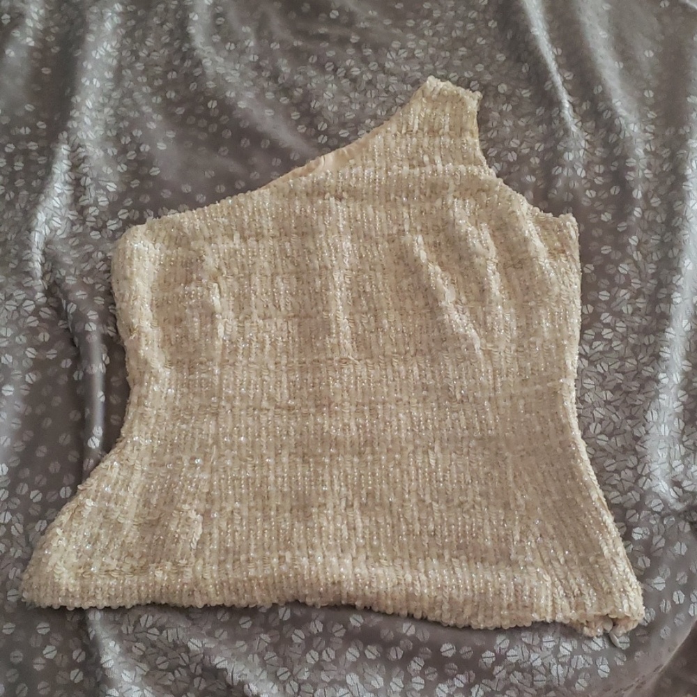 Carolina Herrera sequin top
